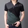 Janpa Style merk Casual Polo shirts korte mouw mannen zomer katoen ademende tops tee aziatische maat m 5xl 6xl 220606