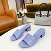 Frankreich Designer Slipper Luxus Sandale Damen Heels Marke Slide Flip Flop Freizeitschuhe Sneakers von Bagshoe1978 S82 01