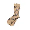 Japanese Brand Socks Cartoon Heart Embroidered Socks for Men and Women Spring Summer Comfortable Breathable Sports Socks All-match