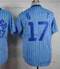 17 Kris Vintage Baseball Jersey 21 Sammy Sosa 18 Ben Zobrist Grace szyte koszule męskie damskie młodzieżowe rozmiar S-XXXL
