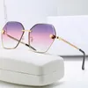 Klassieke retro heren zonnebril modeontwerper glazen vrouw luxe merk ontwerp broeikasglas topkwaliteit eenvoudige zakelijke stijl UV400 met case good