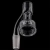 DHL 원활한 TERP 슬러퍼 자동 스피너 연기 2PCS TOURBILLON/ DAB RIG WATE GLASS BONT 파이프를위한 스피닝 공기 구멍이있는 Edge Quartz Banger