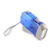 Outdoor 3 LED Hand Press No Battery Wind Up Crank Dynamo Flashlight Light Torch Camping Portable Flash Light 1pc4004072