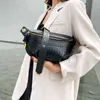 Sac à chaîne plissé de Style occidental pour femmes mode sac de boulette tissé mode une épaule diagonale poitrine PACKS 220712