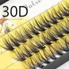 Valse Wimpers Avondmaal 10D/20D/30D Wimpers Cluster Wimperverlenging Natuurlijk Zwart 3D Volume Effect Faux Bunche Individuele Make-up CiliasFalse