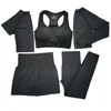 Наряд йоги бесшовная набор летние тренировки для женщин спортивные наборы спортивных костюмов спортивная одежда Fitness Fitnes