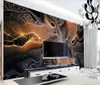 3D обои стереоскопические стереоскопические творческие абстрактные для гостиной спальня телевизор фона комната декор роспись наклейки стены украшения