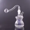 Forma espiral Queimador de óleo de vidro Bong Matrix Birdcage Perc Clear Pyrex Thick Bubbler Water Pipe Reciclador Ashcatcher Bong Shisha Hookah com tubos masculinos de queimador de óleo