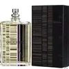 Frasco de spray de vidro de perfume nobre para homens e mulheres perfume original de longa ação 100ml E01/E02/E05/EM05