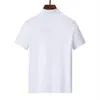 قمصان بولو مصممة للرجال للرجل هاي ستريت إيطاليا التطريز الرباط الثعابين النحل الصغير طباعة الماركات الملابس القطن الملابس المحملات # 890