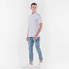 HELLENWOODY Sommer Männer Gedruckt Abzeichen Polo T-shirt Business Smart Casual Revers Kurzarm Weizen Muster Baumwolle Top T 220504