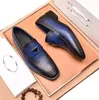 Pradx Oxfords Schoenen Voor Mannen Coiffeur Bruiloft Elegante Italiaanse Merk Lakleer Jurk Formele Sepatu Slip Op Maat 38-45