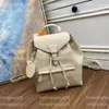 モノグラムEmpreinte Leather Backpack：Luxe Vintageスタイル、2022SS旅行ファッションの女性デザイナーバッグ-M45205 M45410