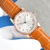 Nieuwe Fashion Ladies Bekijk automatisch mechanisch 36 mm grote dial waterdichte bedrijf 007 Sapphire Mirror 316 roestvrijstalen kast chronograaf Mechanische Wone's