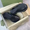 Designer slippers dames platform geperforeerde g sandalen schoenen schuim sandaal strand dia's vrouw slipper