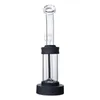 LED Plasma Hookahs 14 mm vrouwelijke gewricht met komwaterpijpen 12 inch glazen bongs 123 mm basisdiameter 5 mm dikke olie dab rigs doos pack