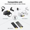 Chargeur 3300mAh type-c pour Oculus Quest 2, batterie pour casque VR, charge rapide, accessoires Meta 2 220509