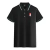 Granada Men and Women Polos Merceryzowane bawełniane logo z krótkim rękawem Logo T-Shirt T-Shirt można dostosować