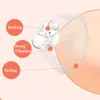 10 modos mamilos mamalheiro massageador masturbador de mama ampliar elétrico lamber a língua de silicone vibrador sexy brinquedos para mulher