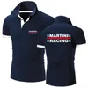 Erkek Polos Erkek Yaz Martini Yarış Baskı PamukDüz Renk Gündelik Kısa Kollu İnce Nefes Alabilir Moda GömlekÜst GiyimErkek ErkeklerErkekler