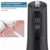 Irrigatore orale portatile da 400 ml Flosser per acqua dentale 5 modalità IPX7 Pulitore per sbiancamento dei denti a getto di filo interdentale ricaricabile 220513