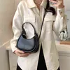 Evening Bag 2022 Summer Famous Brand Pu Women's Designer Underarm Handbag Luxury One Shoulder Crossbody Bags Cute Totes 0623