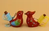 Fischietto in ceramica fatto a mano Stile carino Forma di uccello Kid Favore di partito Regalo Novità Design vintage Acqua Ocarina per bambini Giocattoli BBA13428