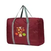 Duffel Bags большой емкость Mrain Men Одеждайте сумку женщин для хранения багажа сумочка фаст -фуд печата