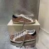 Top quality Italy Brand Golden Sneakers Super Star luxury Dirtys Shoe Sequin Classic White Do-old Dirty Designer Man Women Casual Shoes