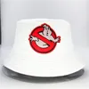 Berets 2022 Fat Ghost Embroidery Cotton Bucket Hat Fisherman Outdoor Travel Sun Cap Hats For Men And Women 55