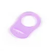 Pacchetto di 5 colori Multi Colors Silicone Baby Dummy Pacifier Clip Adapter per gli anelli di mamma Nuovi