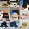 Designer Cap Luxury Ball Cap Fisherman Sunhat Summer Women Straw Hat Sun Hat Unisex Caps Justerbart gata monterat mode