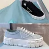 Designer Casual hoogte verhogen schoenen vrouwen platform canvas veter mode luxe sneaker klassieke originele doos