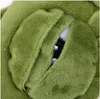 Máscara para dormir de rana 3D Peluche de ojo de ojos Tapa de ojos de dibujos animados Dibujos animados de sombra de ojos Relaje Regalo Dormir Máscara para los ojos Lindos parches GC908