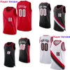 Custom Authentic Stitched Player Version Basketball Jerseys 11 JoshHart 1 AnferneeSimons 17 ShaedonSharpe 9 JeramiGrant 26 JustiseWinslow 6 KeonJohnson