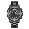 Nibosi męskie zegarki najlepsze marka luksus kwarcowy kalendarz wojskowy Waterproof Waterproof Watch zegarek Relogio Masculino Montre de Luxe G1