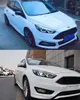 Auto LED-frontlampan för Ford Focus 20 15-20 18 Modifierad LED Daytime Running Head Lights Angel Eyes Dual Beam Lens Driving Light