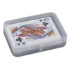playing cards plastic case