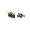 Utomhus EDC DIY Tools Paracord Armband Accessories Fine Brass Dragon Head Buckles 220712
