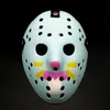 Maskeradmasker Jason Voorhees Mask fredag den 13:e Skräckfilm Hockey Skrämmande Halloweenkostym Cosplay Plastfest FY2931 ss1230