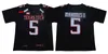 UF #5 Patrick Mahomes II NCAA Texas Tech Red Men College Jersey Men Football Jersey Black Red White S Size S to 3XL