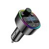 G67 TYPE-C TF-kaart U-Disk Chargers FM Zender Car MP3-speler met RGB-licht
