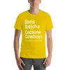 Camisetas masculinas Boris Brejcha Cowboys Desde 1983 Moda Moda Moda Moda Menina Manga Curta Artilha Grandes Tampas Grandes