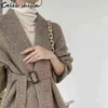 New Sweater Cardigan for Women Autumn Winter 2022 Grey vintage chique chique chico