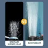 Bath Faucets Shower Head Water Saving 5 Modes Adjustable High Pressure Showerhead Handheld Spray Nozzle Bathroom Accessories