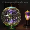 Lampadina decorativa domestica Lampada 3D Fuochi d'artificio E27 LED AC 85-265 V Luce a incandescenza vintage Decorazione natalizia H220428