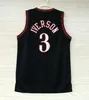 Top Quality #55 Dikembe Mutombo Jerseys Cheap #3 Allen Iverson Jersey #15 Carmelo Anthony Jersey Red Blue White Stitched jerseys