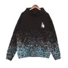 Mens Designer Hoodies Starry Sky Splash Ink Letter Print High Street Couple Hooded Sweater Trend Casual Oversize Loose Sweatshirts