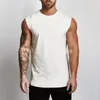 Gym Warmout Sans manches chemises Tabreublement Hommes Body Body Body Fitness Sportwear Vestets Muscle Tops 220624