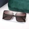 Óculos de sol, óculos de sol Goggle Beach Sun Glasses for Man Woman Brand Brand Big Frame Casal Cool Mesmo estilo de personalidade